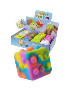 Silicone Popping Game Dice (12pcs) 2