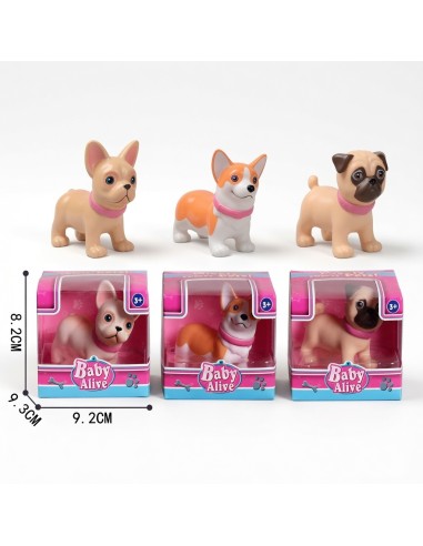 Vinyl Cartoon Dog With BB Whistle