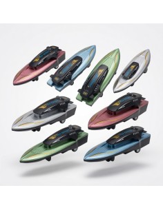 Metal Color Pullback Speedboat 2
