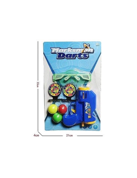 Table Tennis Gun With Glasses Target