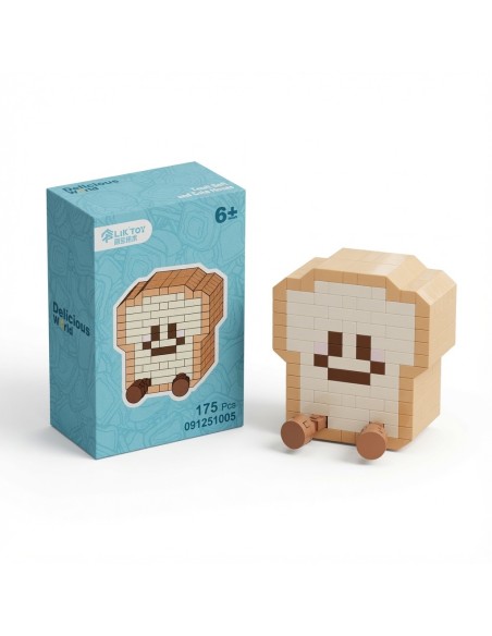 Toast House Puzzle Building Blocks 175Pcs