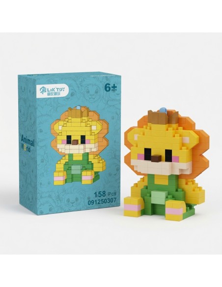 Small Lion Puzzle Building Blocks 240Pcs
