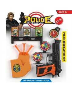 Needle Gun With Triple Target Compass Police Set 2