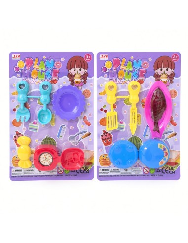 Rice Cooker Utensils Set With Fish Plate 2 ASST.
