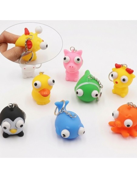 Soft Squeeze Animal Eye Poppers