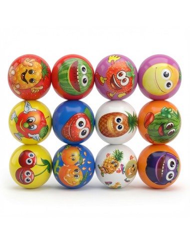 6.3cm PU Balls Fruits