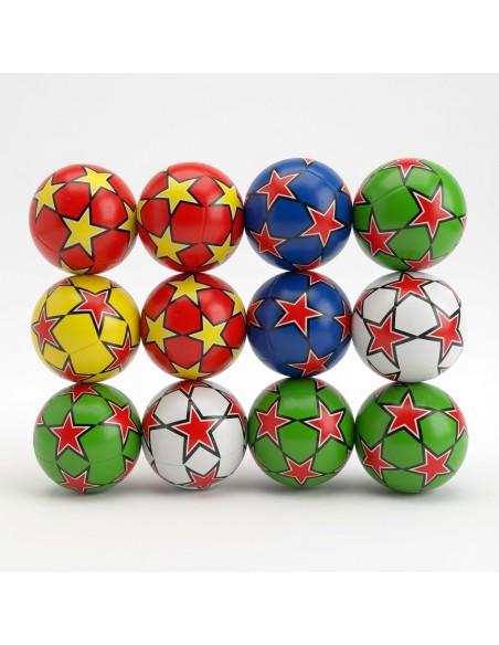 6.3cm PU Balls Colourful Stars