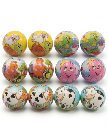 6.3cm PU Ball Animals