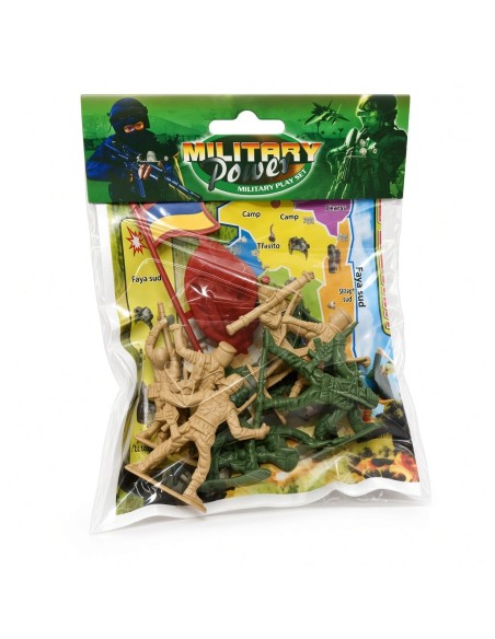 Military Play Set With Map