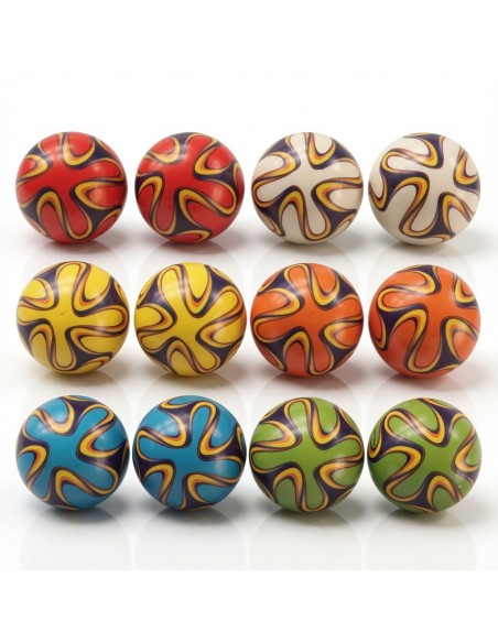 6.3cm PU Ball Colourful