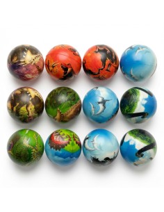 6.3cm PU Ball Dino
