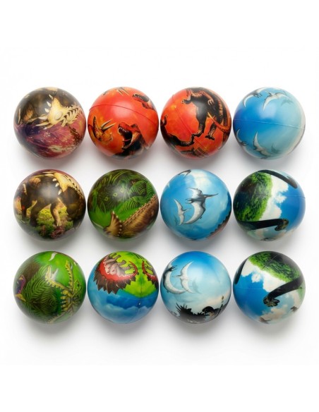 6.3cm PU Ball Dino