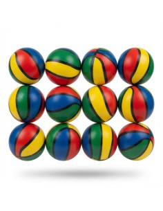 6.3cm PU Ball Colourful Basketballs