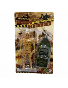 Camouflage Military Boat Set