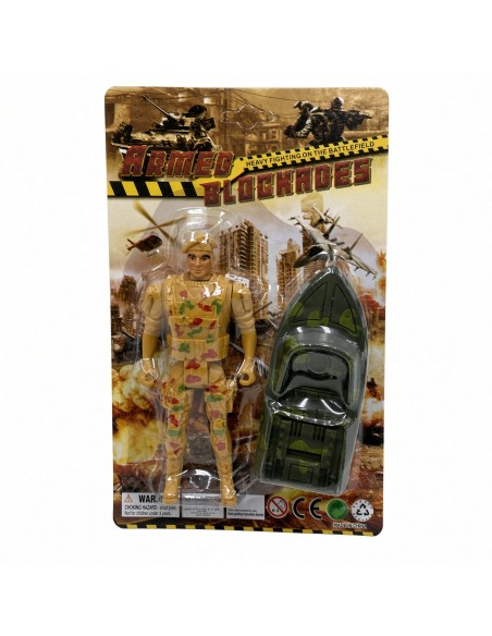 Camouflage Military Boat Set