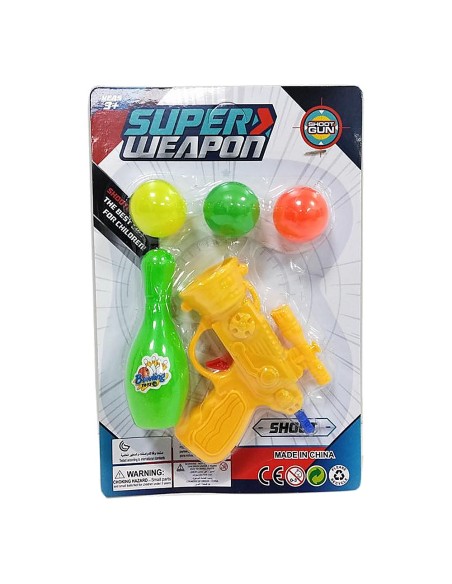 Ball Gun With Bowling Ball