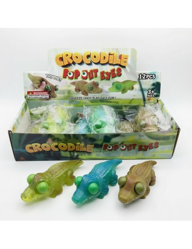 Stress Relief Eyes Popped Out Crocodiles