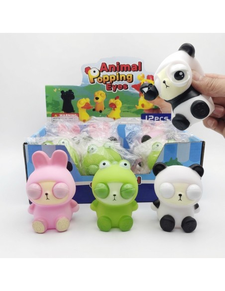Squint Eye Rabbits, Frogs, Bears