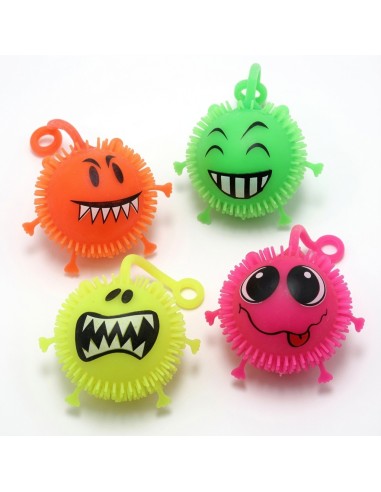 Flashing Puffer Balls 10cm