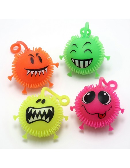 Flashing Puffer Balls 10cm