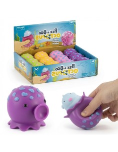 Squeezing Sucker Octopus