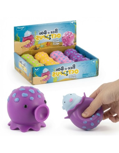 Squeezing Sucker Octopus