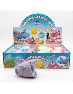 Stress Relief Shark Squishy Toy