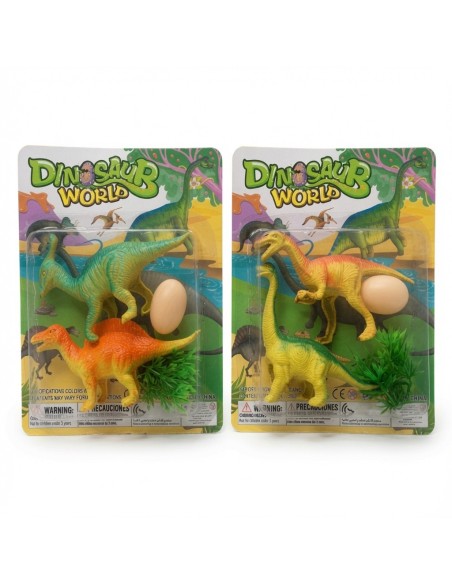 Dinosaurs With Dinosaur Egg 2pcs