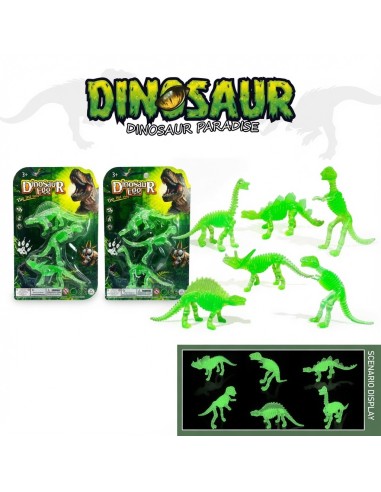 Luminous Dinosaur Skeletons 3pcs