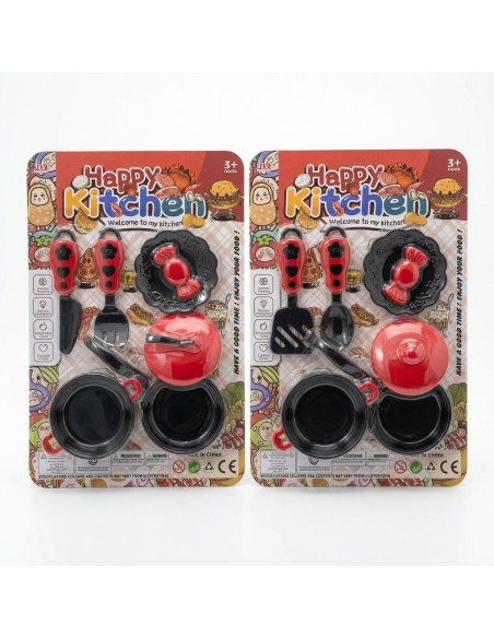Round Pot Tableware Set With Candy
