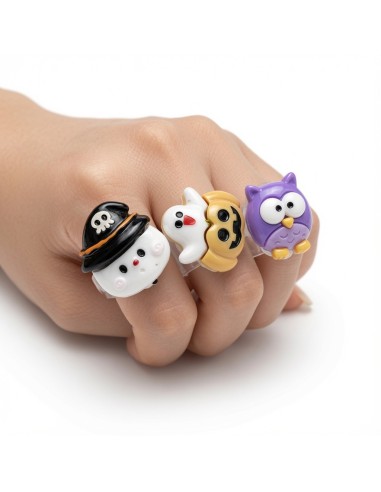Flashing Halloween Rings