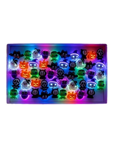 Flashing Halloween Rings