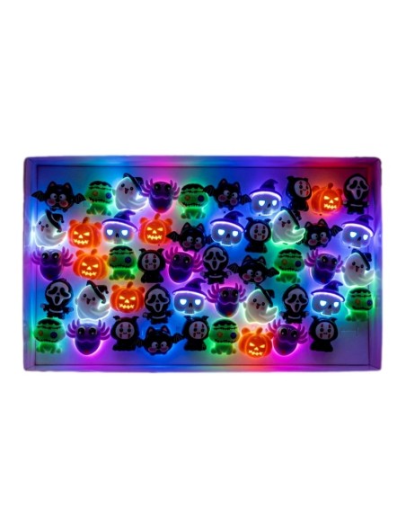 Flashing Halloween Rings