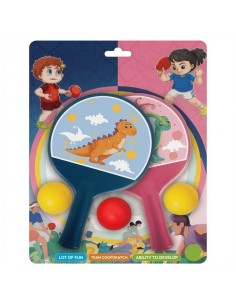 Dinosaur Table Tennis Set