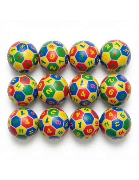 7.6cm PU Ball Numbers