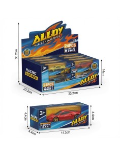 Small Window Box Alloy Racing Car