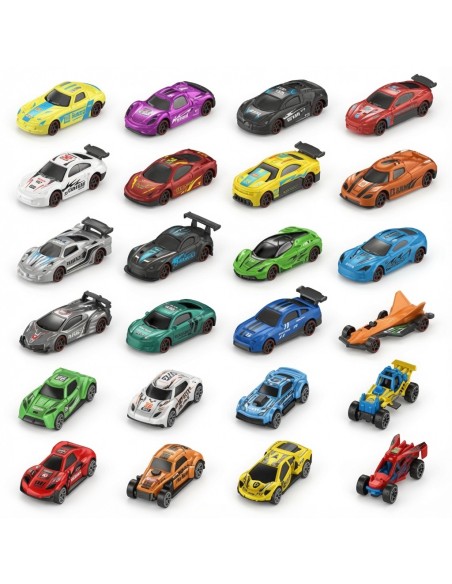 Small Window Box Alloy Racing Car