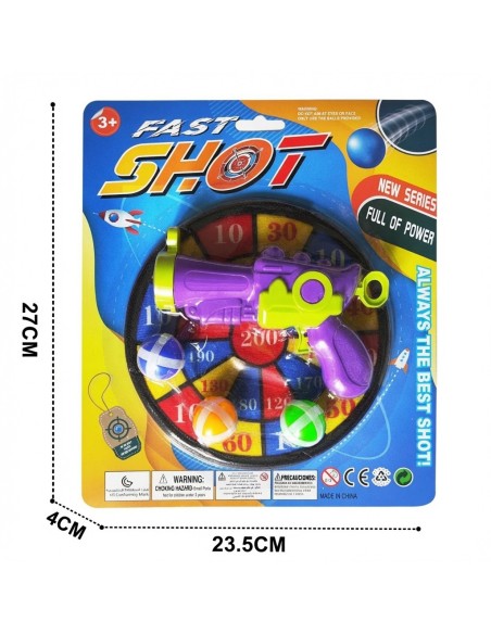 Sticky Ball Gun With Target