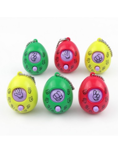 Finger-Guessing Game With Keychain
