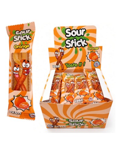 Sour Stick 12Gr Orange