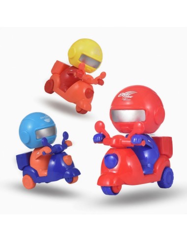 Solid Color Inertia Delivery Tricycles (12pcs)