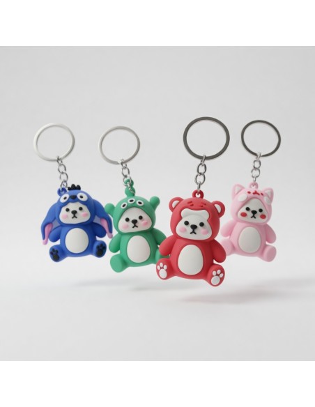 Various Bear With Keychain
