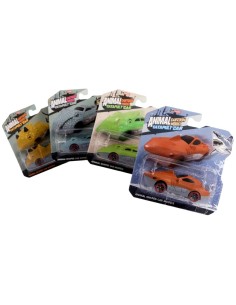 Solid Color Slided Shark Dinosaur Car 2