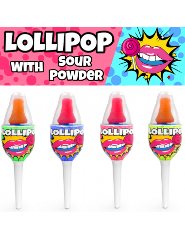 Lollipop With Sour Powder
