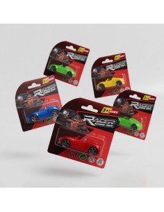 Solid Color Plated Seat Pullback Racing Car 2