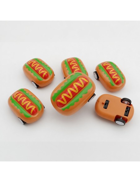 Solid Color Pullback Hot Dog Cart