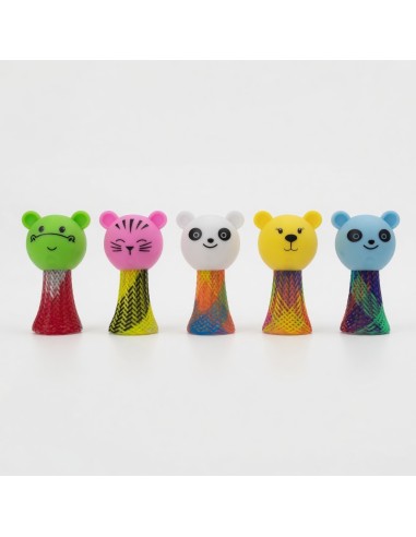 Multiple Bouncing Cartoon Animals