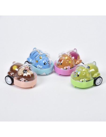 Transparent Pullback Cartoon Dinosaur Car