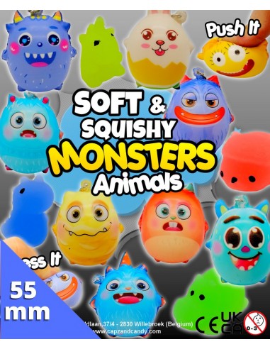 Soft & Squishy Monsters Animals