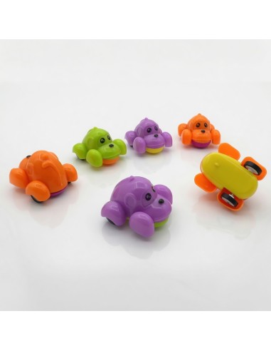 Solid Color Pullback Cartoon Big Mouth Monkey